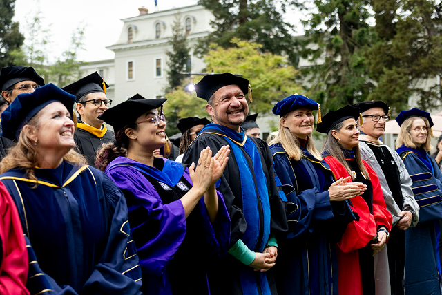 University graduation ceremony
